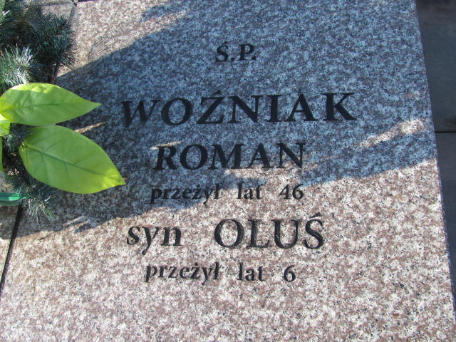 Grób Józefa Woźniak
