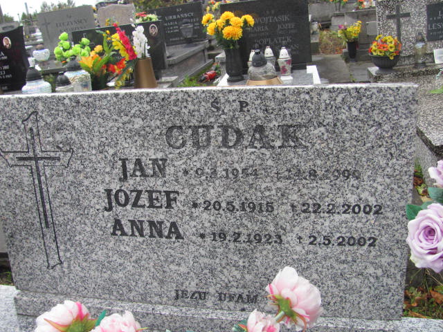 Anna Cudak 1923 Chrzanów Kościelec - Grobonet - Wyszukiwarka osób pochowanych