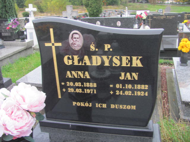 Anna Gładysek 1888 Chrzanów Kościelec - Grobonet - Wyszukiwarka osób pochowanych