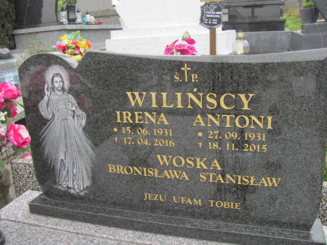 Bronisława Woska Chrzanów Kościelec - Grobonet - Wyszukiwarka osób pochowanych