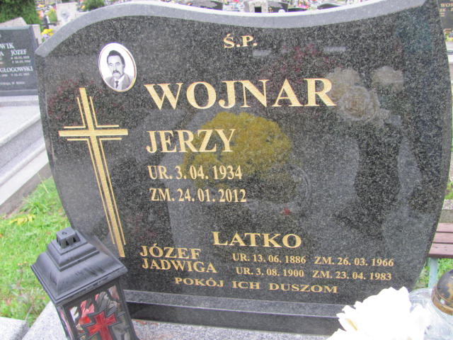 Jerzy Wojnar 1934 Chrzanów Kościelec - Grobonet - Wyszukiwarka osób pochowanych