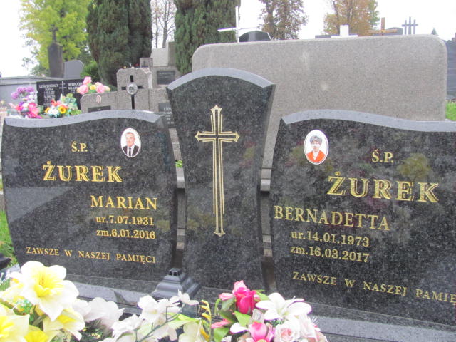 Bernadetta Żurek 1973 Chrzanów Kościelec - Grobonet - Wyszukiwarka osób pochowanych