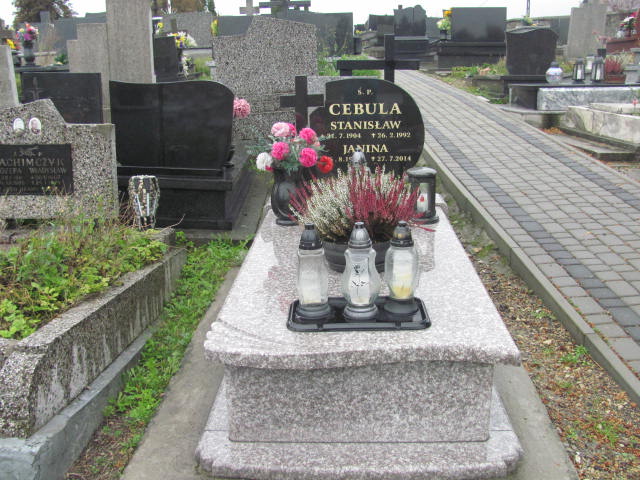Grób Stanisław Cebula