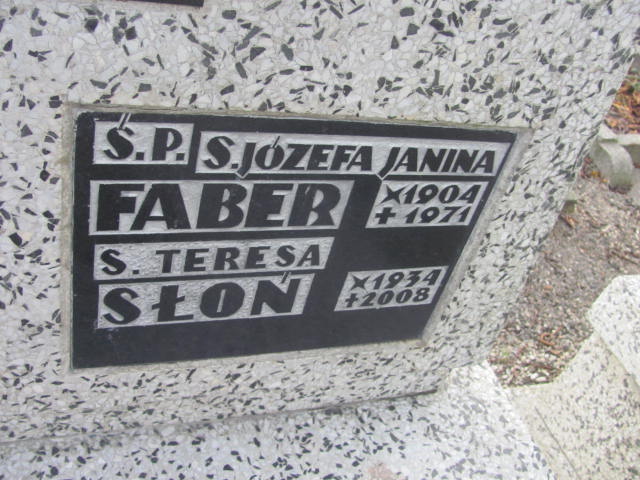 Józefa Janina Faber 1903 Chrzanów Kościelec - Grobonet - Wyszukiwarka osób pochowanych