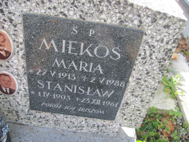 Stanisław Miękoś 1903 Chrzanów Kościelec - Grobonet - Wyszukiwarka osób pochowanych