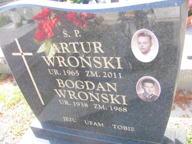 Artur Wroński 1964 Chrzanów Kościelec - Grobonet - Wyszukiwarka osób pochowanych