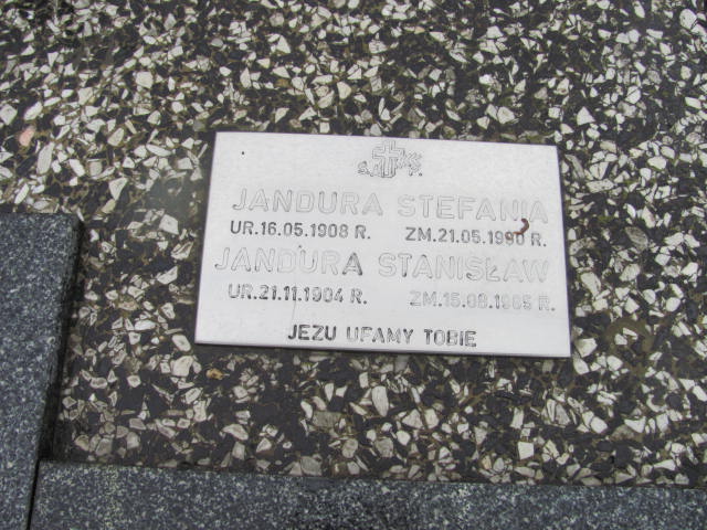 Stefania Jandura 1908 Chrzanów Kościelec - Grobonet - Wyszukiwarka osób pochowanych