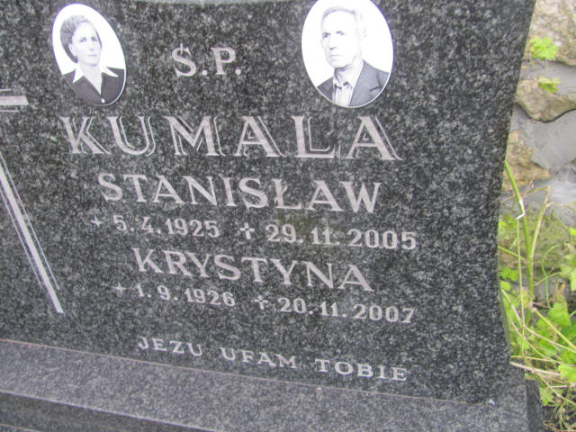 Stanisław Kumala 1925 Chrzanów Kościelec - Grobonet - Wyszukiwarka osób pochowanych