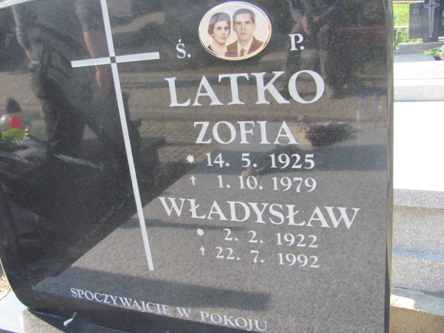 Tadeusz Latko 1949 Chrzanów Kościelec - Grobonet - Wyszukiwarka osób pochowanych