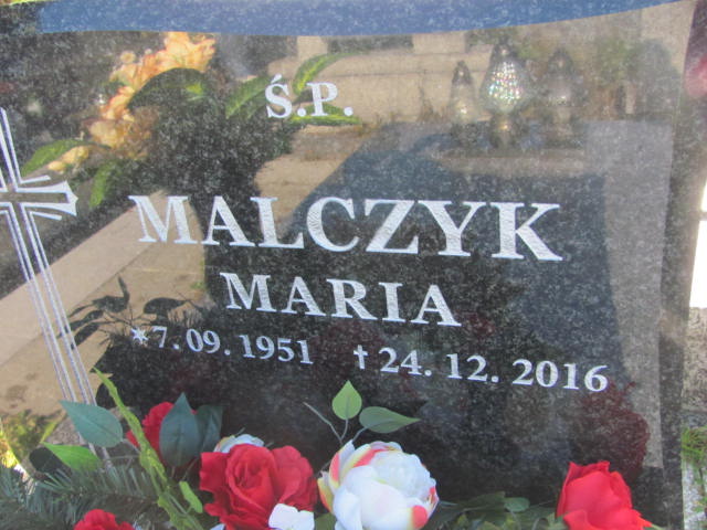 Grób Maria Malczyk